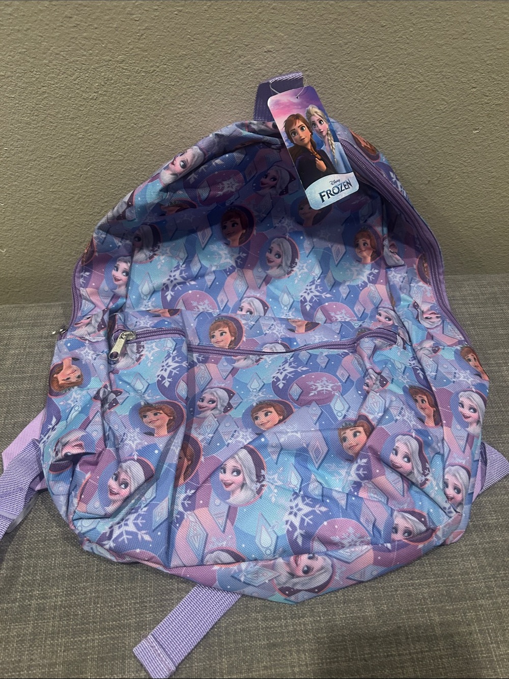 Fast Forward Backpack with Frozen characters